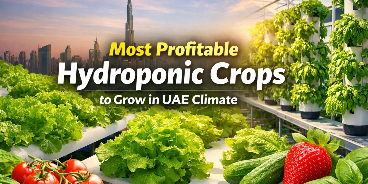 Most Profitable Hydroponic Crops to Grow in UAE Climate