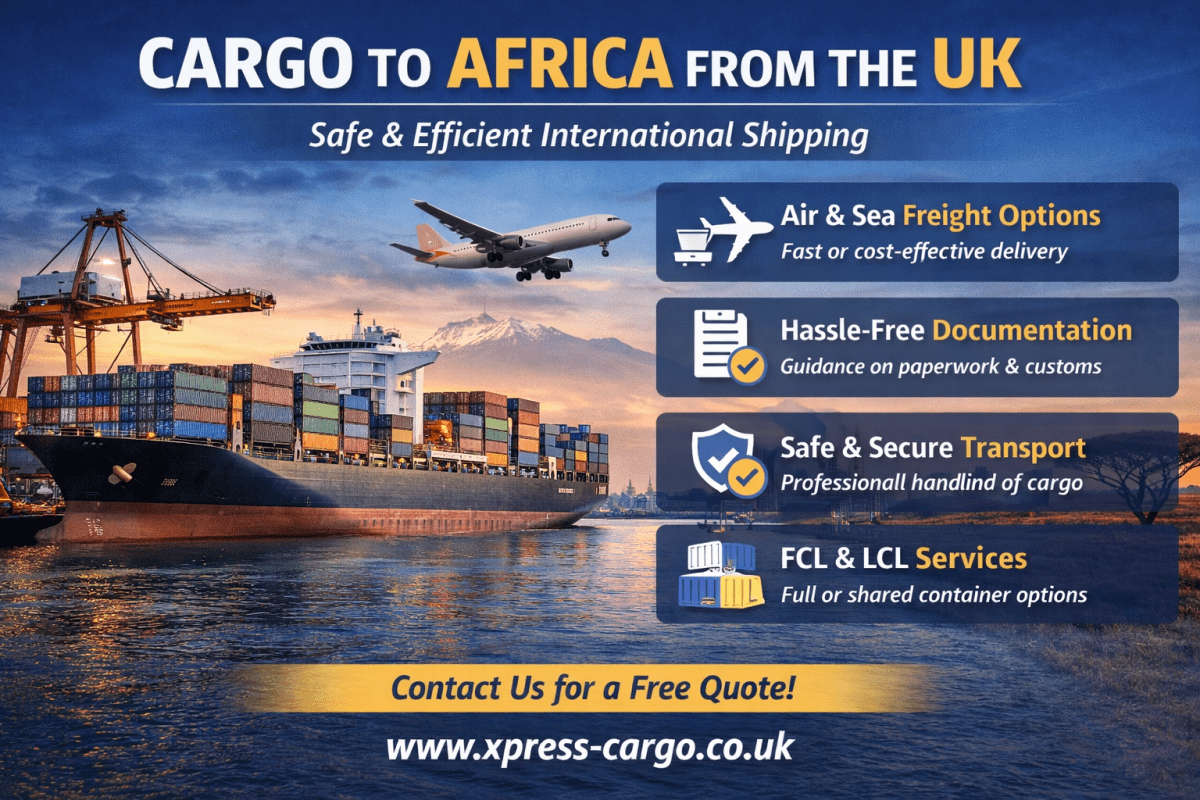 Complete Guide to Shipping Cargo to Africa from the UK – Driving School Infor