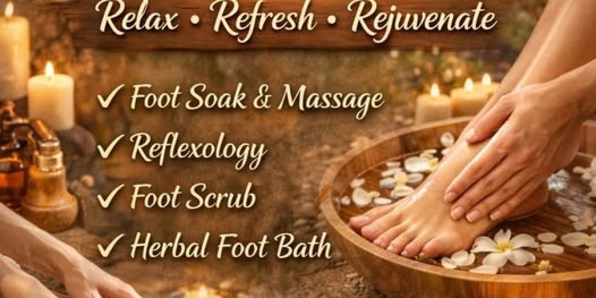 Relaxing foot massage in Muchibazar