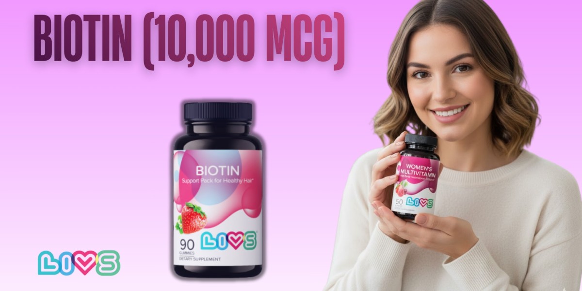 Biotin Gummies 10 000 mcg: High-Strength Beauty Support