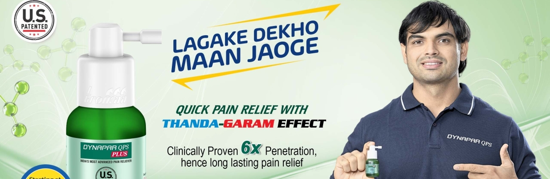 Trusted Knee Pain Relief Dynapar QPS Spray Cover Image