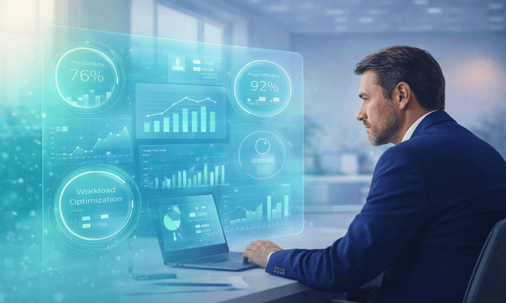 AI-Powered Employee Productivity Tracking